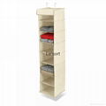 Household Clothes Closet Hanging Organizer 