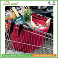 Factory sale Polyester shopping trolley bag foldable shopping bag reusable 4