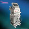 3 handles IPL SHR Q switch Nd Yag Laser Hair Removal