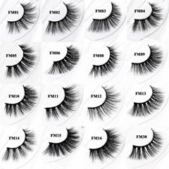 3D Mink Look False Eyelashes Mink Lashes Extensions