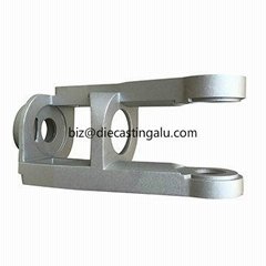 Aluminum casting process for machinary parts