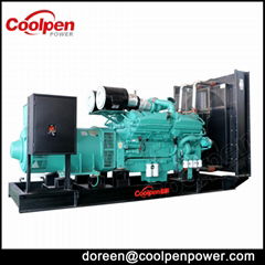 cummins diesel engine 1000kw 1250kva diesel generator