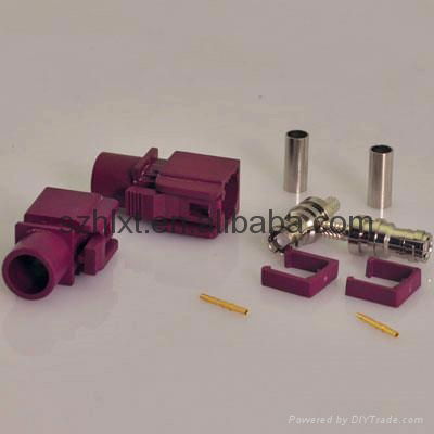 fakra auto connector , female gender, China manufacturer 