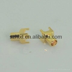 mcx coaxial connectors straight edge for