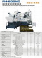 Heavy cutting CNC milling machine Japan  Taiwan  two sides