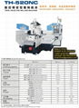  CNC Twin headed milling machine  CNC lathe machine four side 1