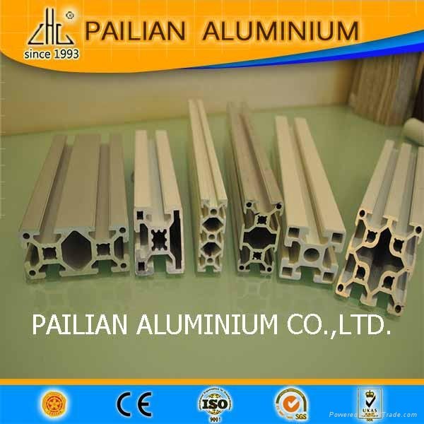 industrial aluminum extrusion v slot ,aluminium  t  slot profiles china suppiler 5