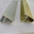 China aluminium factory aluminium profiles for kitchen cabinet handle 3