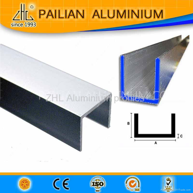 China product aluminium extrusion Top track  3