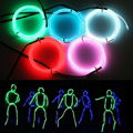  White Light 3M 10 Colors Neon Glowing Electroluminescent Wire EL wire 5