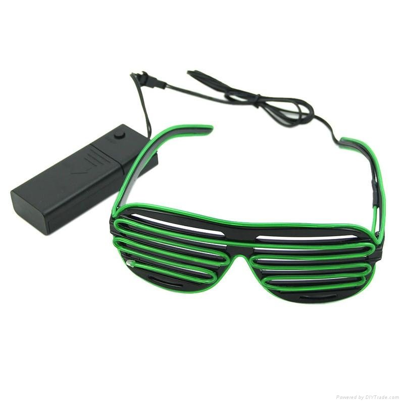 high brightness EL wire glasses for party halloween Chirstmas 4