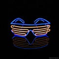 high brightness EL wire glasses for party halloween Chirstmas 5