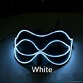 lighting EL wire mask for party christmas 4