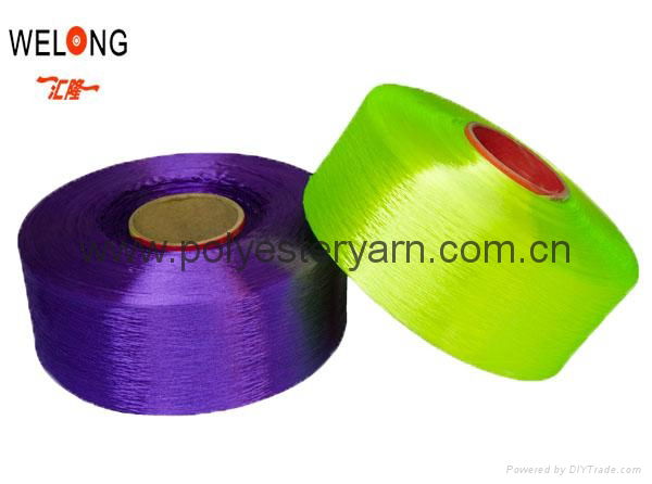 polyester yarn fdy for carpet