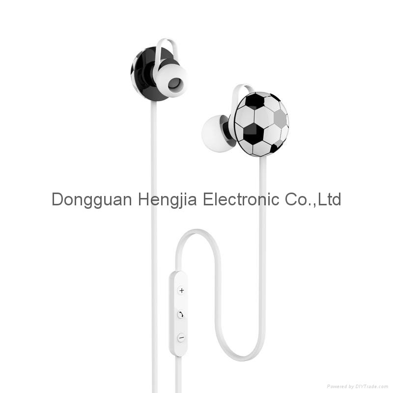 Bluetooth headphone wireless headset HI-FI music sport Stereo earphone with Mic 2