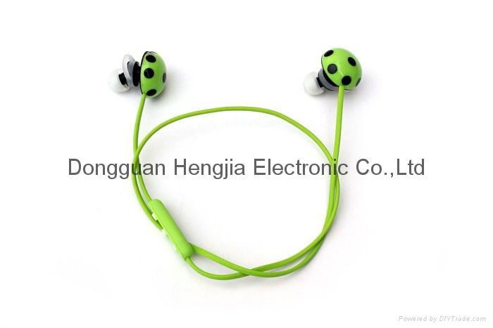 Bluetooth headphone wireless headset HI-FI music sport Stereo earphone with Mic 4