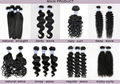 hot selling 2015 100% virgin unprocess italy curl brazilian human hair 4