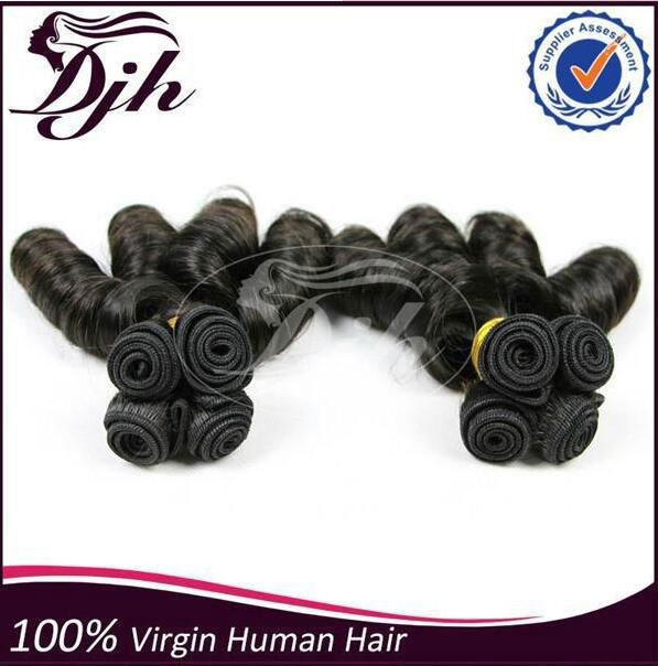 2015 hot selling unprocessed 100 human hair fumi virgin hair extention 