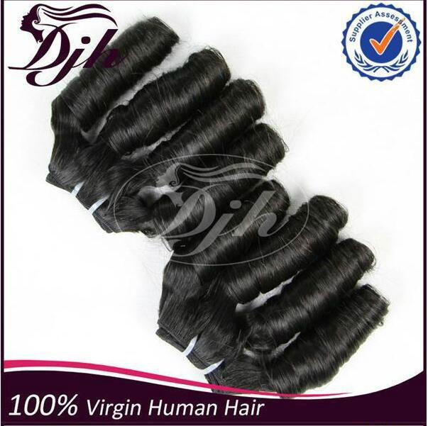 2015 hot selling unprocessed 100 human hair fumi virgin hair extention  2