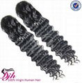 deep wave hair  virgin brazilian hair