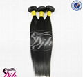 natural straight  human hair Brazilian human hair extension hair weave