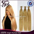 100% human hair European Remy Virgin