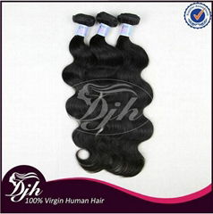 virgin hair extention  body wave hair