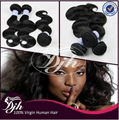 virgin hair extention  body wave hair weft 5