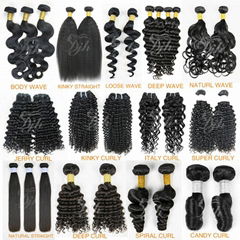 unprocessed wholesale color  human hair 