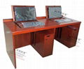 優質產品TKLK-04實木油漆 電腦桌面翻轉電腦桌