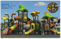 Outdoor playground equipment Combined slides 2