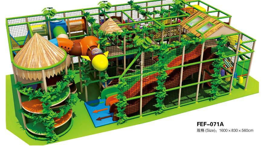 manufacture of Indoor playground naughty castte 4