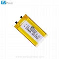 3.7V 502030 250mah lipo li polymer battery 3