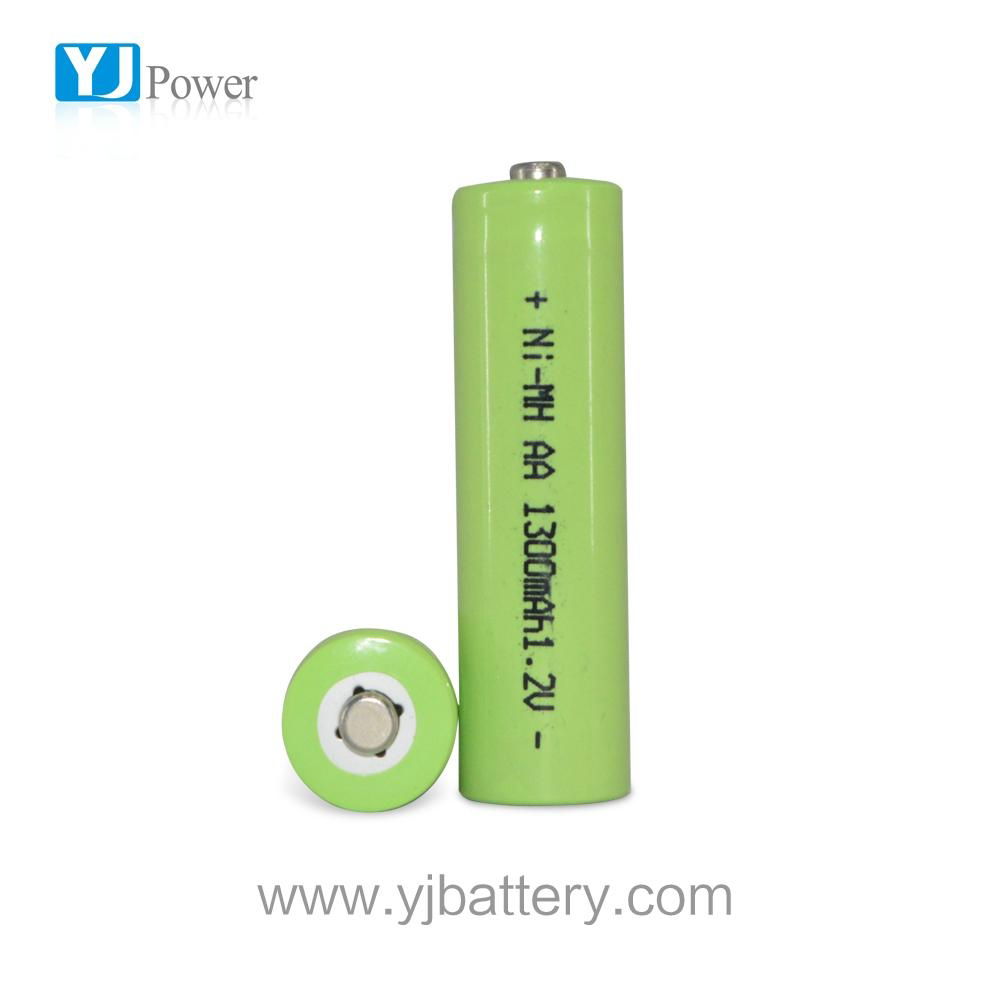 Ni-mh aa 1300mah rechargeable battery 1.2v ni-mh batteries 3