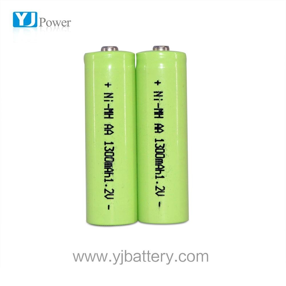 Ni-mh aa 1300mah rechargeable battery 1.2v ni-mh batteries 4