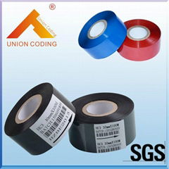 Black color 30mm width 120M length Hot stamping foil with ROHS SGS certificate