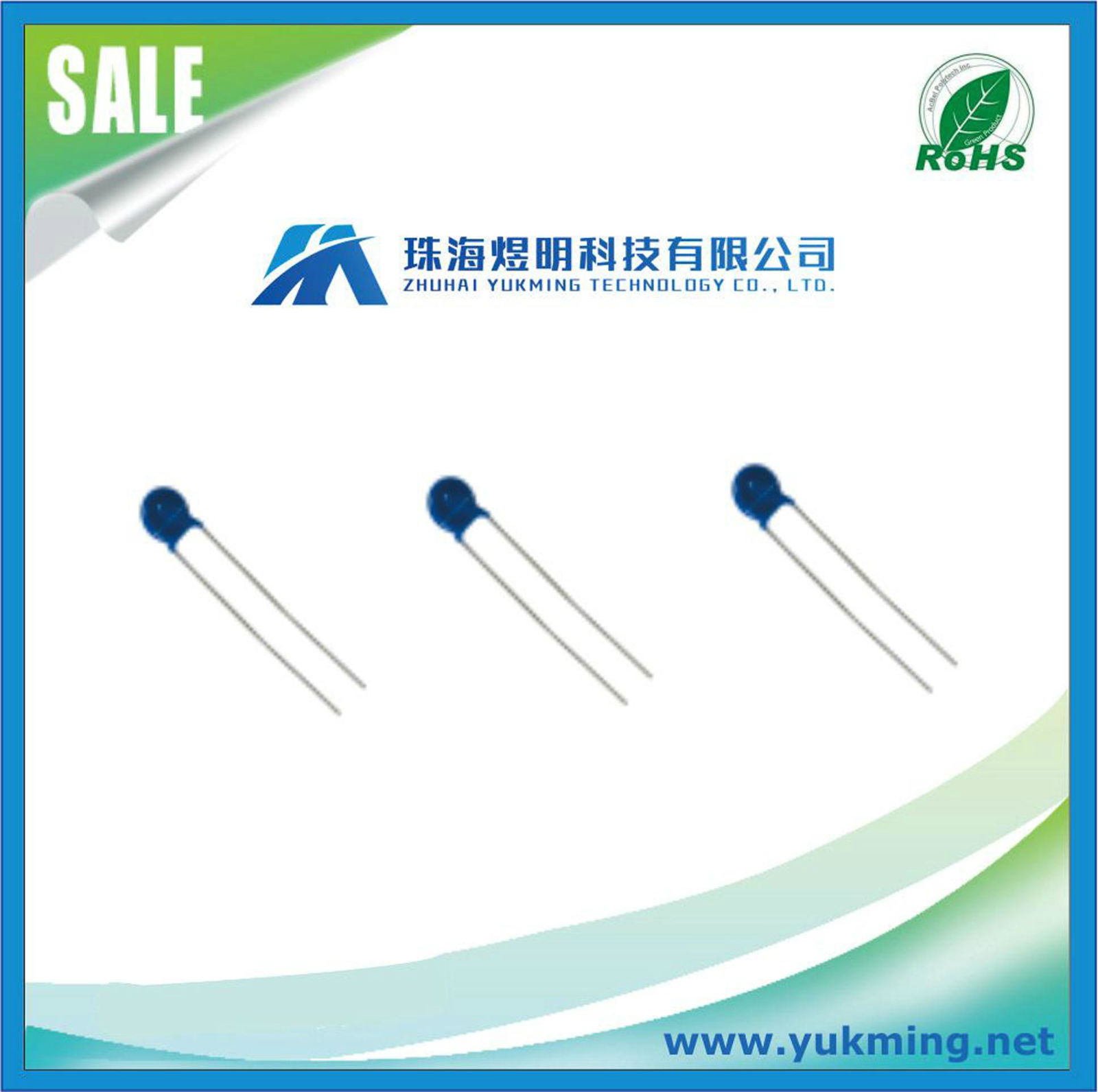 Leaded Varistor Resistor S07k50 of Electronic Component for PCB Assembly