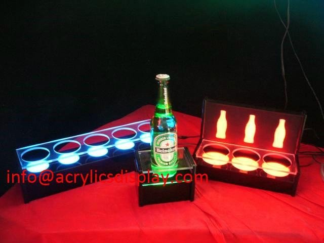 acrylic LED wine display 3