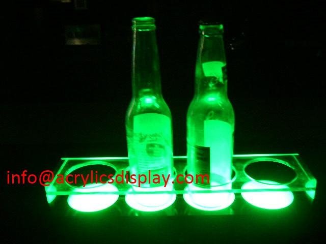 acrylic LED wine display 4