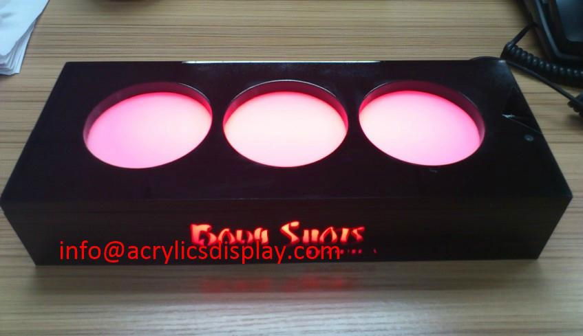 acrylic LED wine display 5