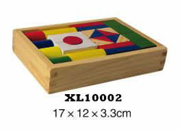 colorful wooden jenga, tangram puzzle 3