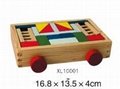 colorful wooden jenga, tangram puzzle 7