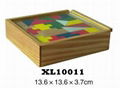 colorful wooden jenga, tangram puzzle 18