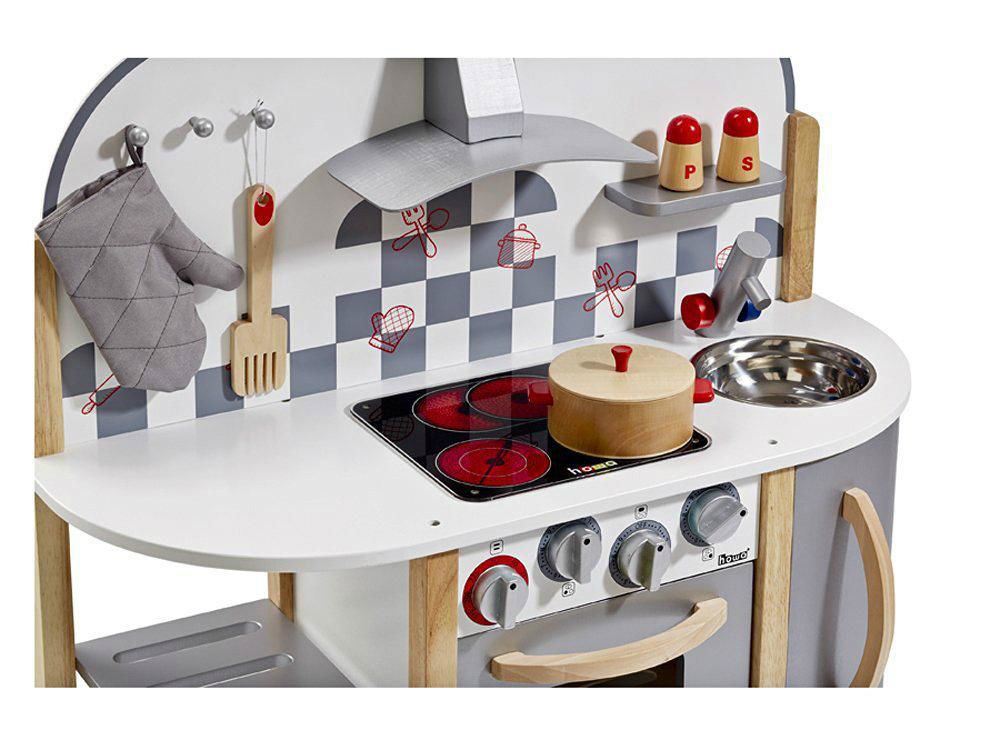 2016 hot sale modern wooden kitchen play set toy  2