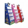 Custom Printed Corrugated Eco-Friendly Cardboard Paper Display Shelf Stand Rack  4