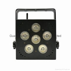 6x18W LED Battery Power & Wireless Par Light