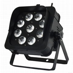 9x18w Battery Power & Wireless Par Light