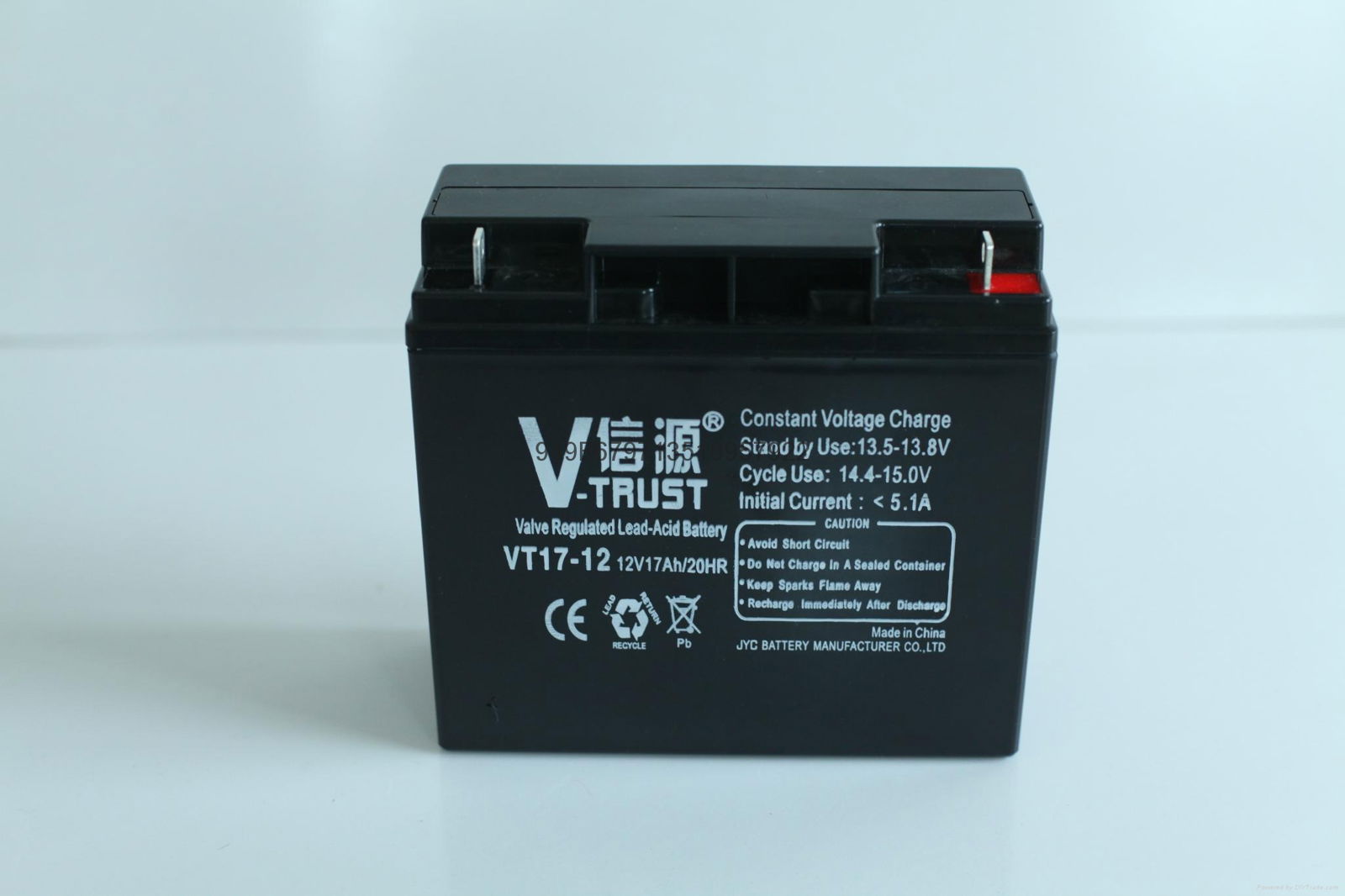 信源蓄电池12V17AH广东金悦诚蓄电池JYC品牌埃索电池信源电池德尼欧电池 