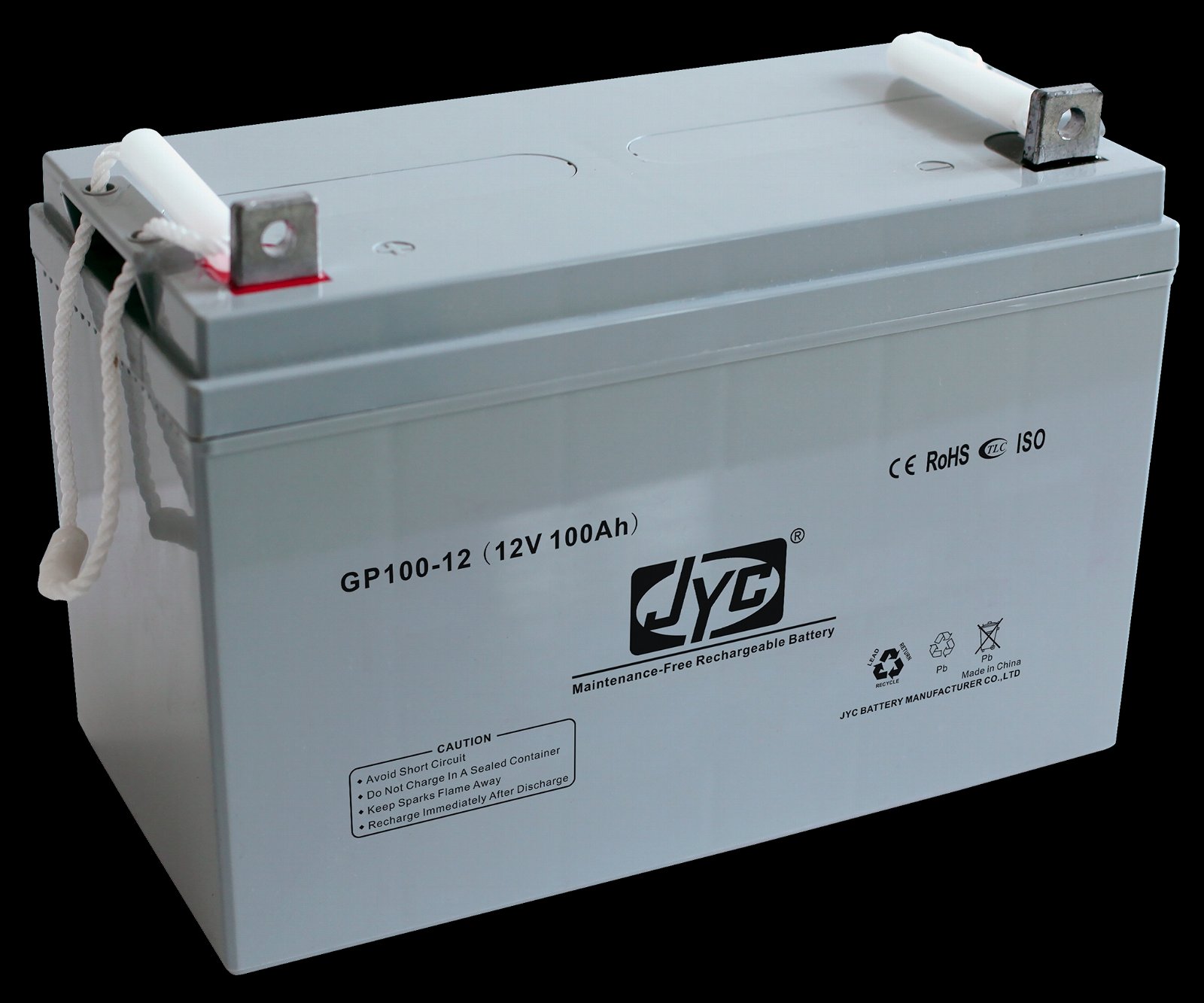 JYC电池12V100AH铅酸蓄电池 5