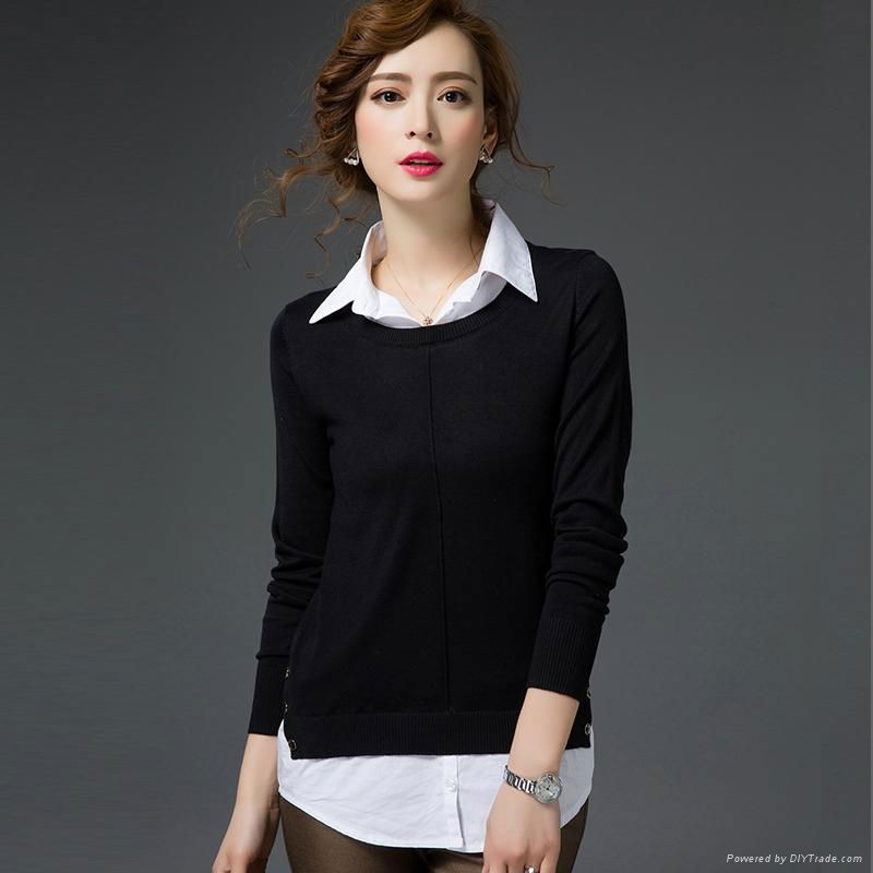 women pullovers cashmere long sleeve sweater